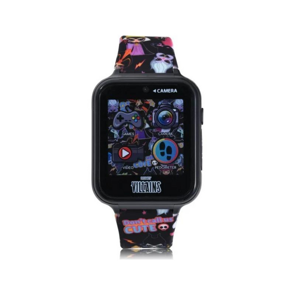 Disney Villains Unisex Child iTime Smart Watch with Silicone Strap