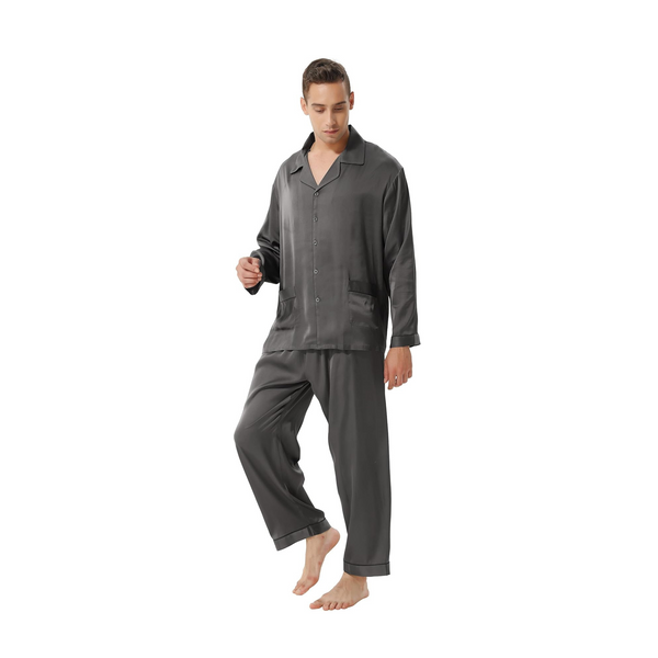 Men’s Satin Pajamas Sets (Many Colors)