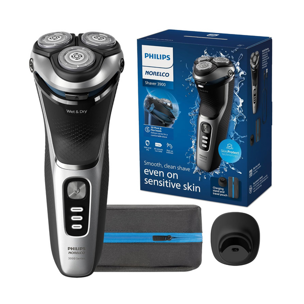 Philips Norelco 3900 Rechargeable Wet & Dry Shaver with Pop-up Trimmer