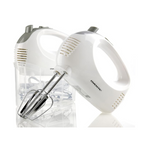 Ovente Portable 5 Speed Electric Hand Mixer w/ Whisk Beater Attachments