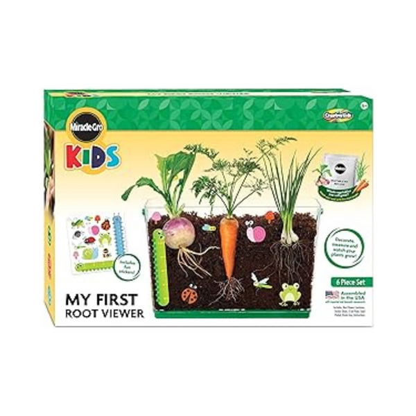 Miracle GRO My First Root Viewer- Decorate & Plant Your Own Garden