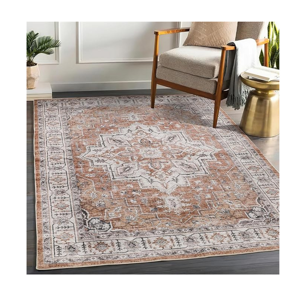 Befbee 3 x 5ft Non-Slip Lightweight Ultra-Thin Area Rugs