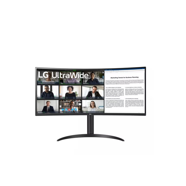 34" LG 34WR55QC-B WQHD (3440 x 1440) VA 100Hz UltraWide Curved Monitor