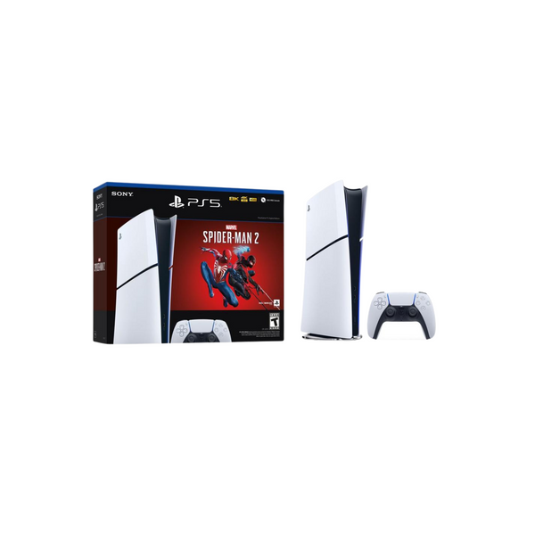 1TB Sony PlayStation 5 Slim Digital Console w/ Marvel's Spider-Man 2 Bundle