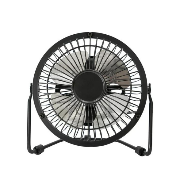 4" Mainstays Personal USB-Powered Desktop Fan (Black)