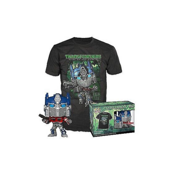 Transformers Optimus Prime Set w/ Figure & Tee (M-2XL)