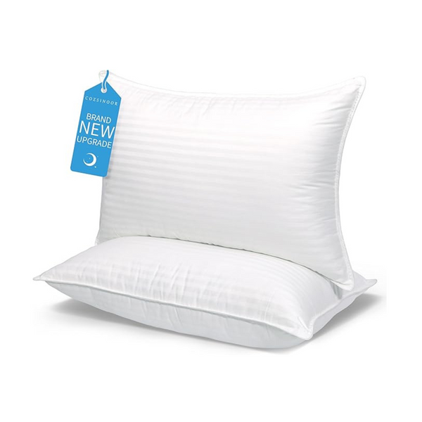 2 Queen Size Cooling Hotel Luxury Pillows