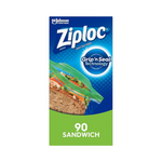 90-Count Ziploc Sandwich & Snack Bags