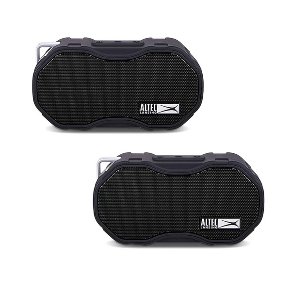 Pack of 2 Altec Lansing Baby Boom XL Waterproof Bluetooth Speakers