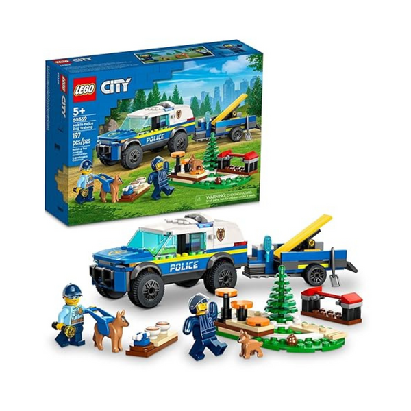 Lego City Kids Mobile Police Dog Training Suv Car Toy Playset