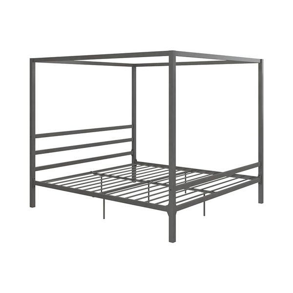 Dhp Modern Metal Canopy Platform King Size Bed Frame