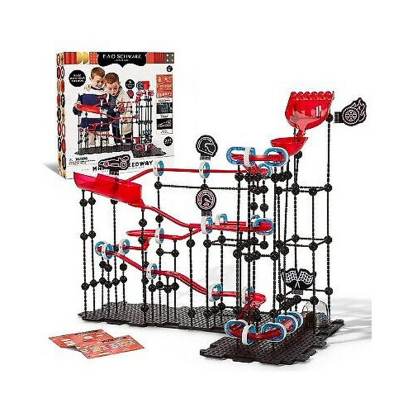 Fao Schwarz Marble Speedway Gravity Race Build Set