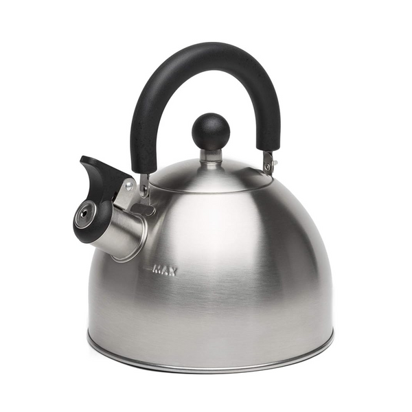 Primula Stewart Whistling Stovetop Stainless Steel 1.5 Qt Tea Kettle