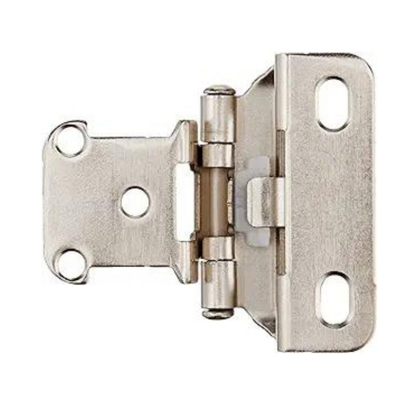 50-Count Amazon Basics AB-4015 1/2" Overlay Wrap Cabinet Hinge