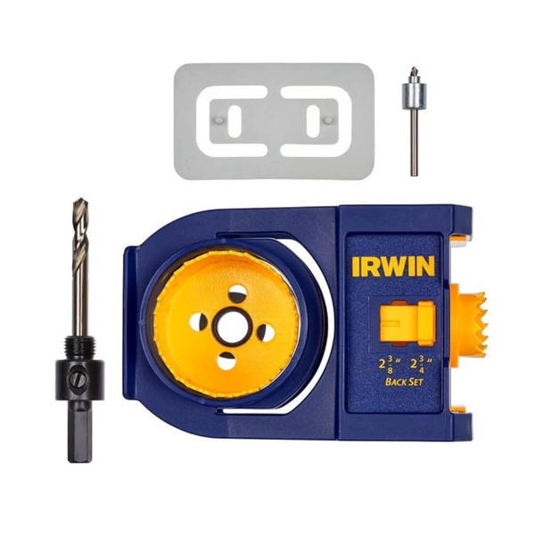 Irwin 3111002 Metal & Wood Door Lock Installation Kit