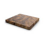 14" Ironwood Gourmet Charleston End Grain Square Acacia Wood Chef's Board