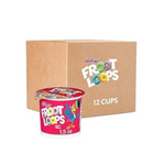 Kellogg’s Froot Loops Breakfast Cereal Cups (12 Cups)