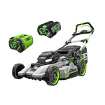 Ego Power+ 21" 56V Self-Propelled Lawn Mower w/ 10.0Ah + 5Ah Battery & Charger