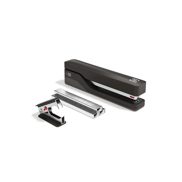 3-Piece Tru Red Desktop Stapler Kit