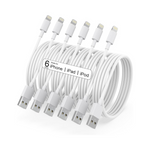 6-Pack Apple MFi Certified iPhone Charger Lightning Cable