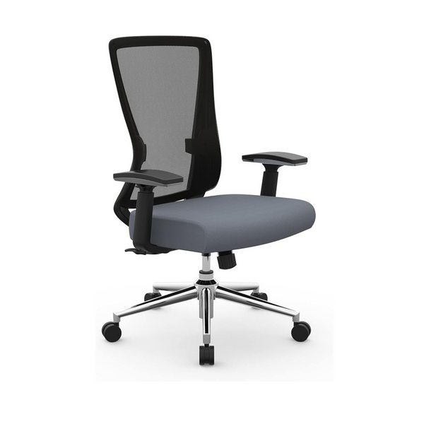 Realspace Levari Mesh/Vegan Leather Mid-Back Task Chair