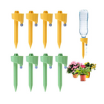 Set of 8 Design Self Watering Spikes with Adjustable Drip Valve