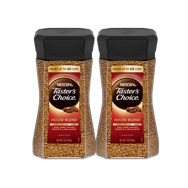 Pack of 2 Nescafe Taster’s Choice House Blend Instant Coffee