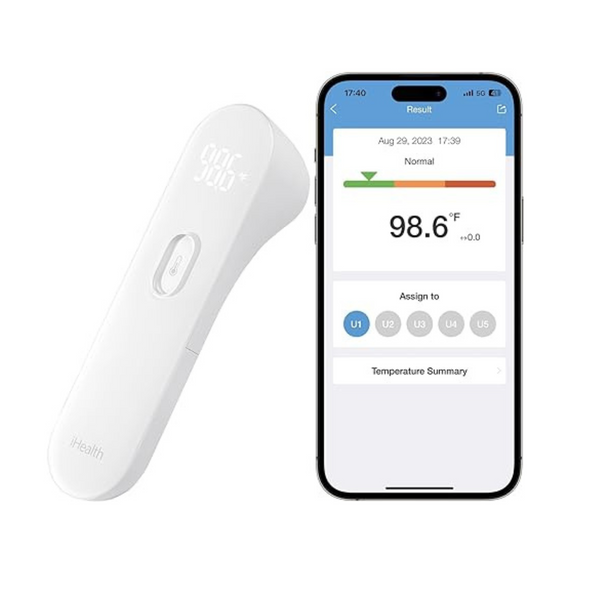 iHealth Smart Bluetooth Thermometer or Digital Ear Thermometer