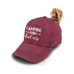 Splash Brothers Customized Unisex Camping Baseball Denim Hat