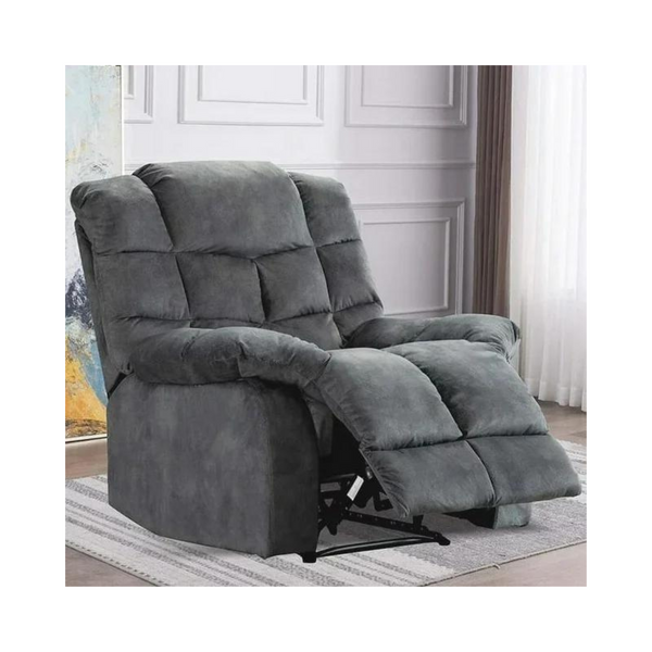 BonzyHome Recliners Single Recliner Breathable Fabric Reclining Chair