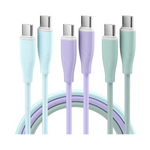 3-Pack 6ft 60W Usb-C Fast Charging Cable