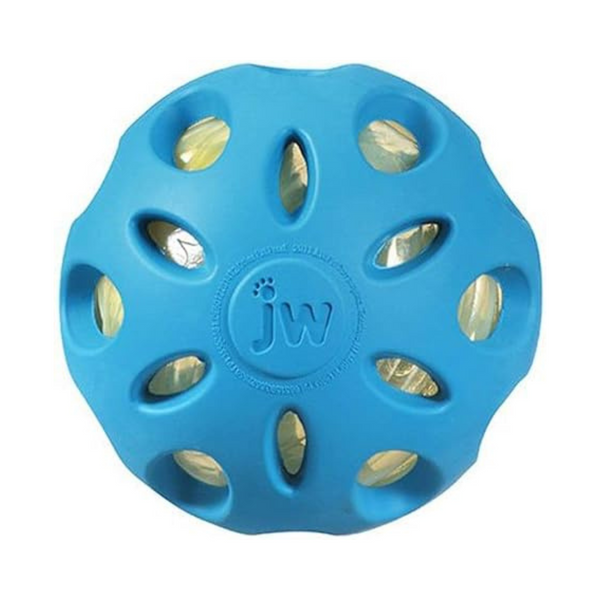 JW Pet Crackle Noise Chew Fetch Toy Ball