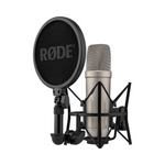 Rode NT1 5th Generation Condenser Microphone with Sm6 Shockmount & Pop Filter