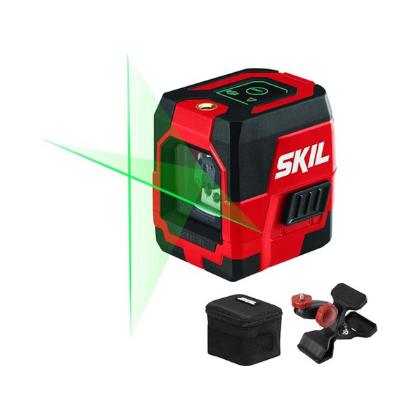 Skil 65ft. Green Self-leveling Cross Line Laser Level