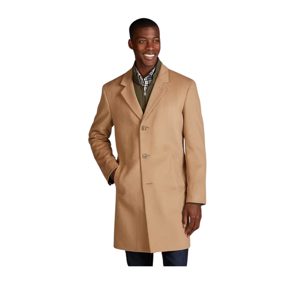 Jos. A. Bank Men's Traditional Fit Topcoat (4 Colors)