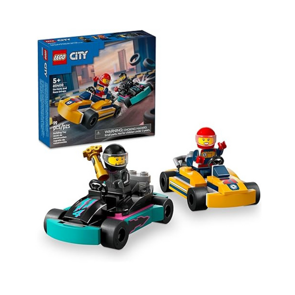 99-Piece LEGO City Go-Karts and Race Drivers