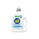 all Liquid Laundry Detergent, Free Clear for Sensitive Skin, 110 Loads