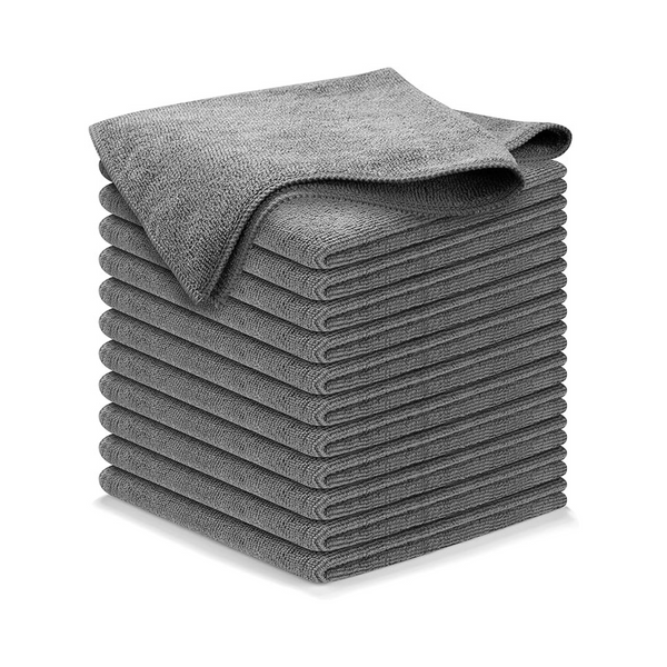 12-Pack Usanooks Microfiber Cleaning Cloth