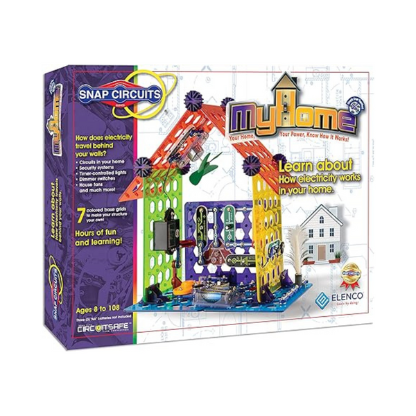 Snap Circuits Elenco My Home Electronics Building Kit