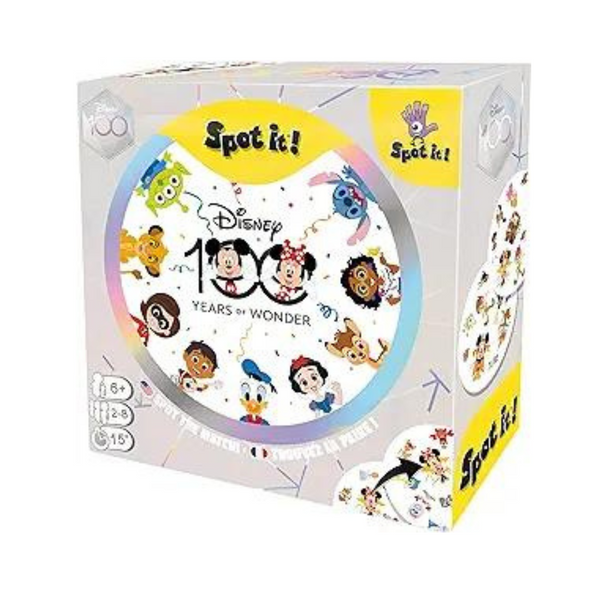 Spot It! Disney 100 Years of Wonder Card Game