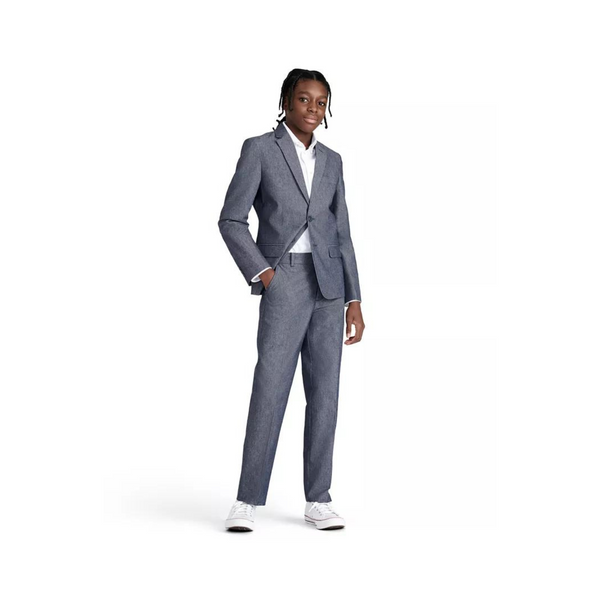 2-Piece Nautica Big Boy's Iridescent Twill Suit Set