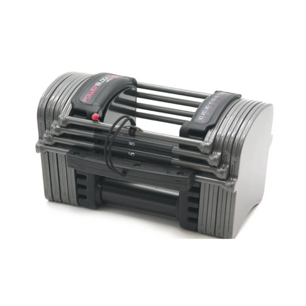 PowerBlock Sport EXP Stage 1 Dumbbell Set (5-50lbs, pair)