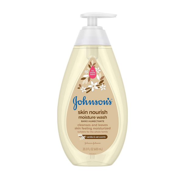 Johnson’s Baby Skin Nourishing Moisture Baby Body Wash With Vanilla & Oat Scents