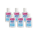 Pack of 6 Purell Advanced Hand Sanitizer Refreshing Gel, Clean Scent