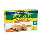 10-Count 1.35oz Nature Valley Biscuit Sandwiches (Peanut Butter)