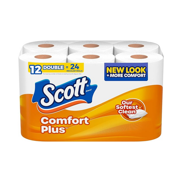 12-Count Scott ComfortPlus Toilet Paper