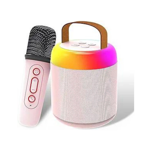 Mini Karaoke Machine with 1 Wireless Microphone