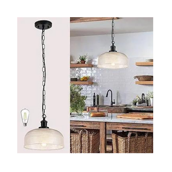 Glass Pendant Light