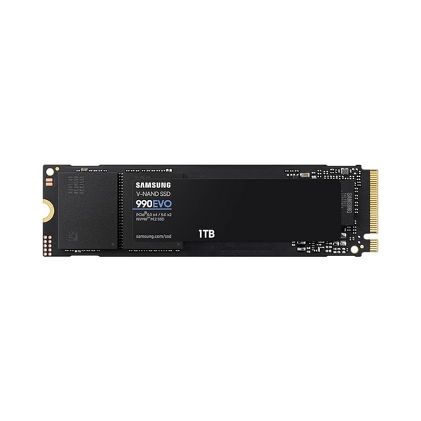 1TB Samsung 990 EVO PCIe Gen 4x4 Gen 5x2 M.2 2280 NVMe Internal Solid State Drive