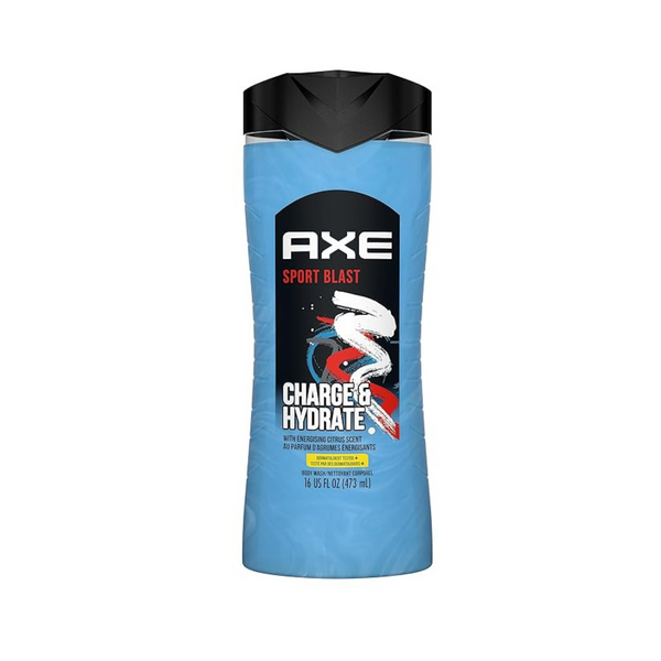 16-Oz AXE Sport Blast Charge & Hydrate Men's Body Wash (Energizing Citrus Scent)